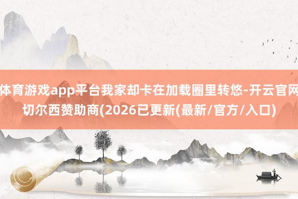 体育游戏app平台我家却卡在加载圈里转悠-开云官网切尔西赞助商(2026已更新(最新/官方/入口)