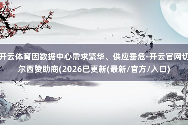 开云体育因数据中心需求繁华、供应垂危-开云官网切尔西赞助商(2026已更新(最新/官方/入口)